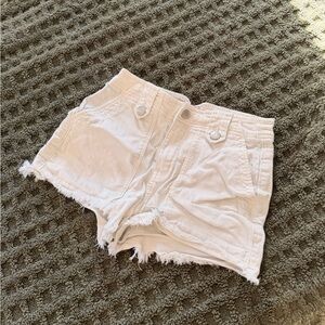 SO Women's Cream Jean Shorts